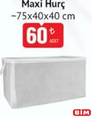 MAXİ HURÇ 75X40X40 CM